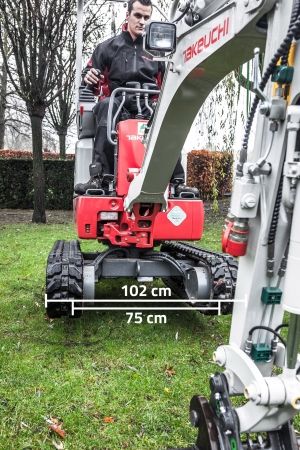 Takeuchi TB210 R mini pelle