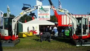 Notre stand à la foire agricole de Battice