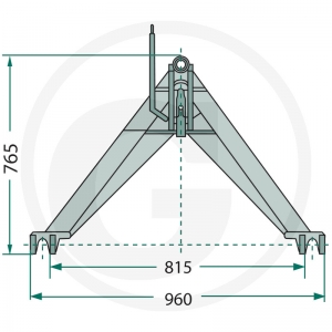 Attelage triangulaire