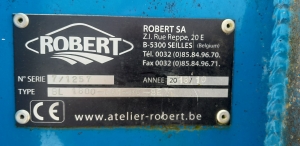 Bac désileur Robert BL1800