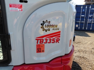 MINI-PELLE (3.5T) TAKEUCHI TB335R LSA STANDARD PRIX DESTOCKAGE