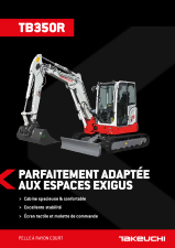 Brochure Takeuchi TB350R