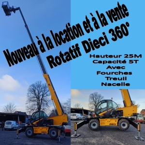 Dieci rotatif 360° Pegasus 50.25